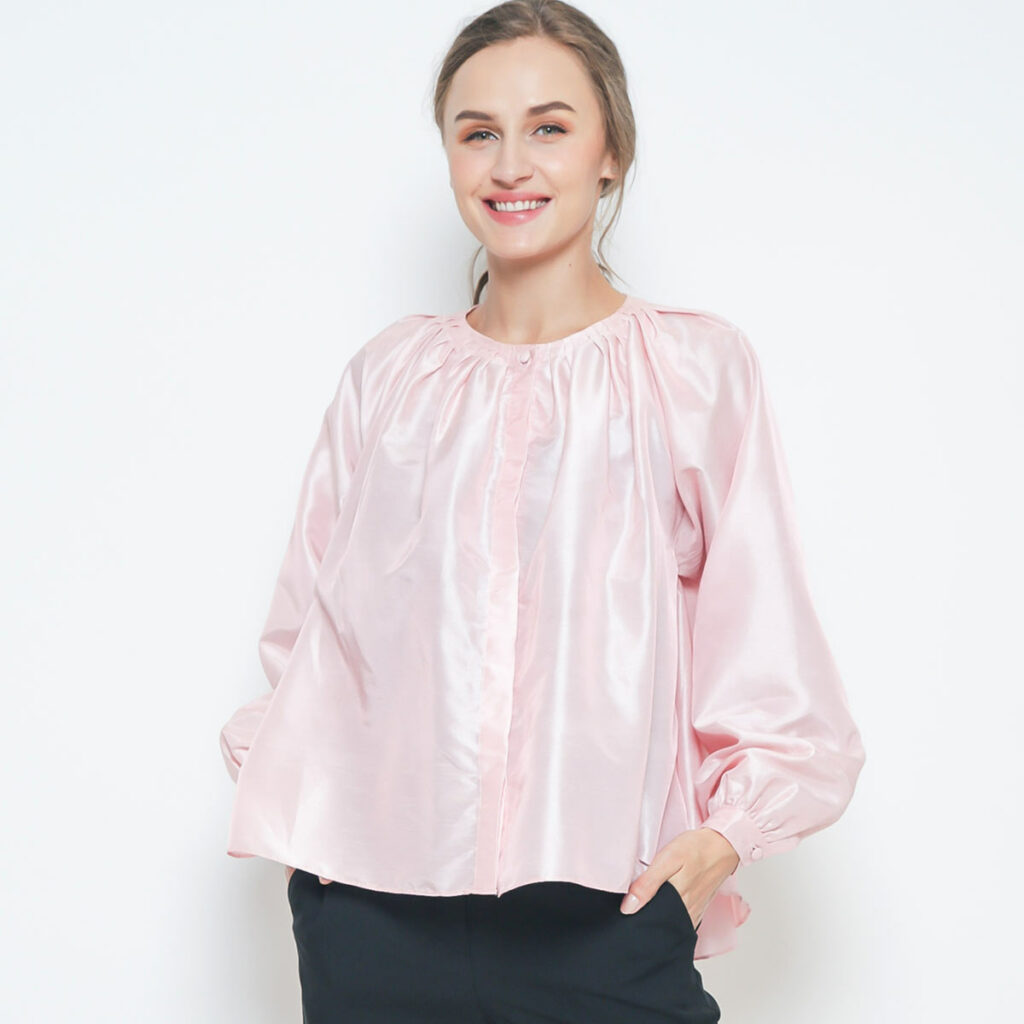 FAME AGENDA - PLEATED SHIRT