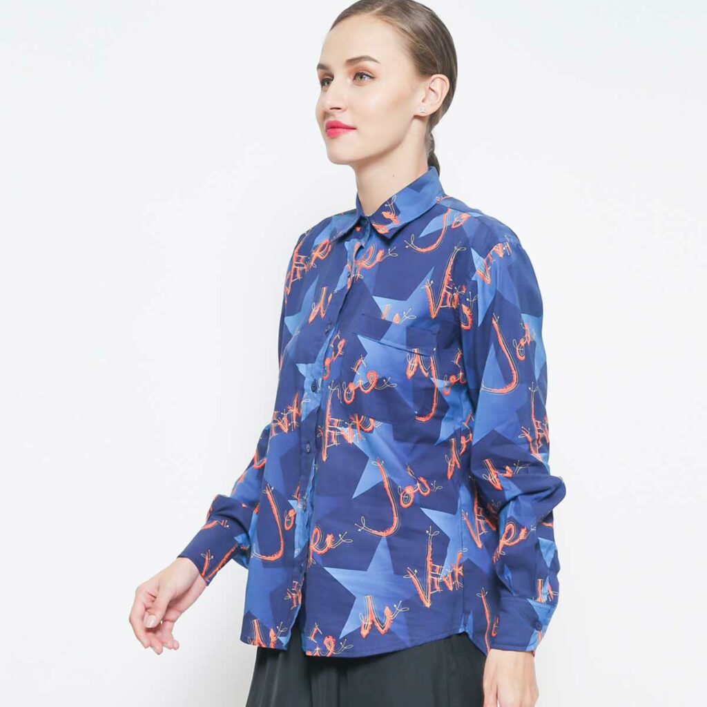 FAME AGENDA - UNISEX SHIRT -BLUE - Image 2