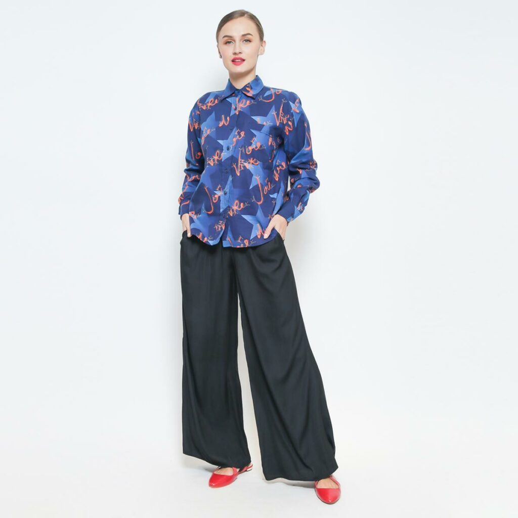 FAME AGENDA - UNISEX SHIRT -BLUE - Image 4