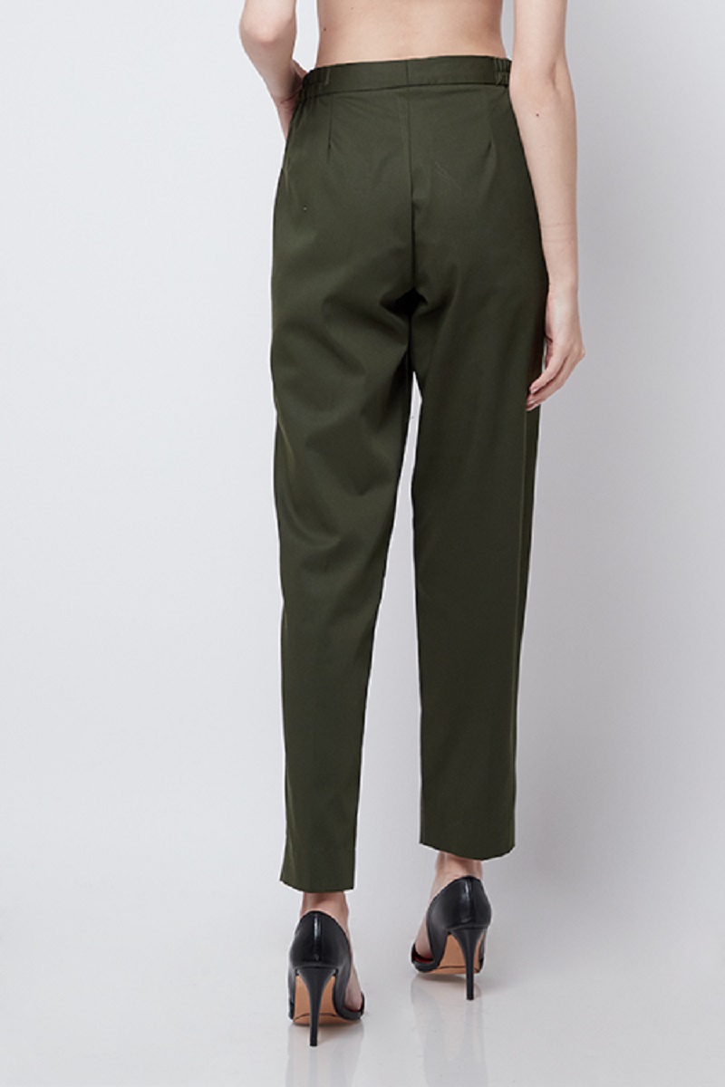 Coier Basic Pants - Army Green - Central Indonesia