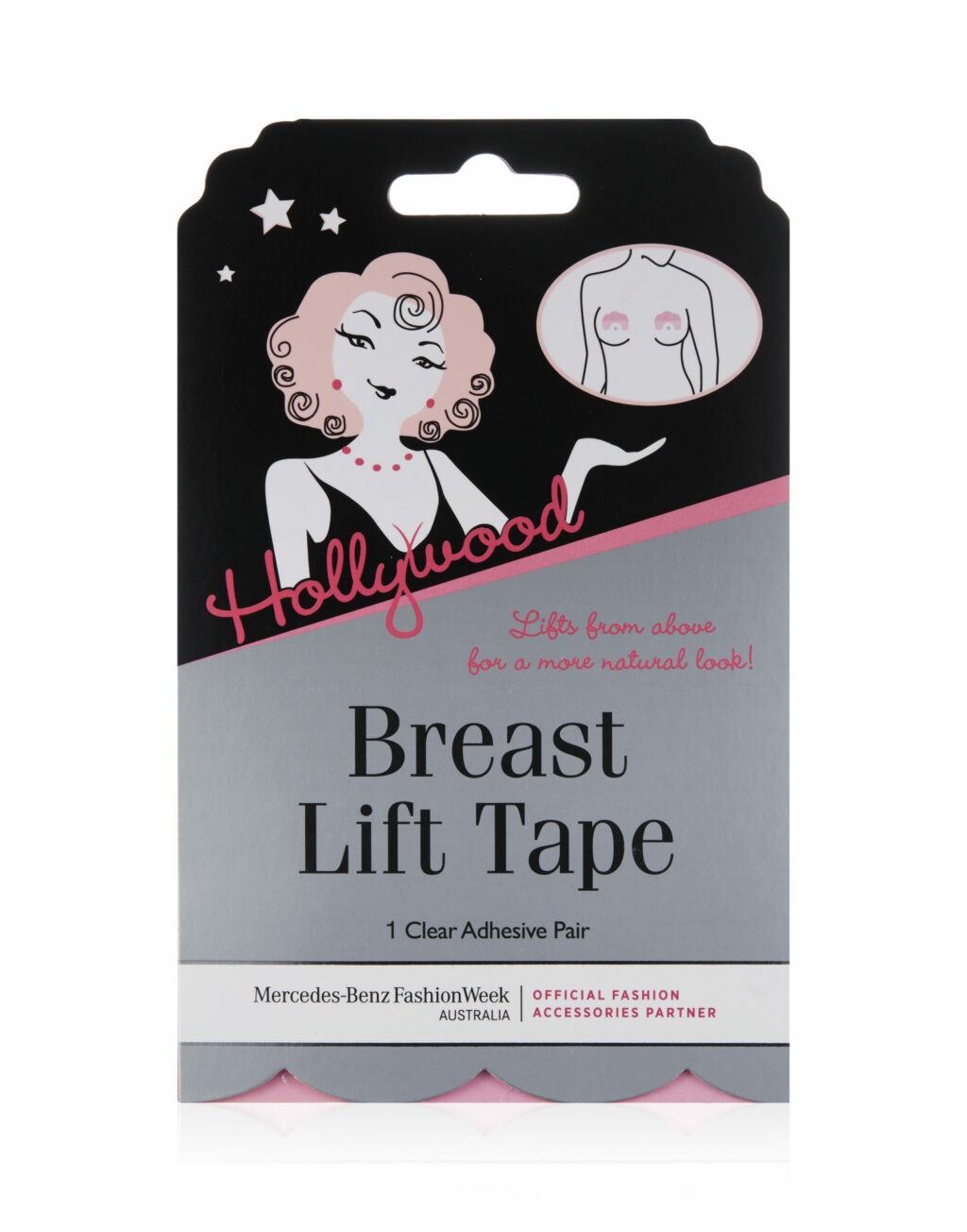 Hollywood Fashion Secrets Breast Lift Tape - Transparent - Image 2