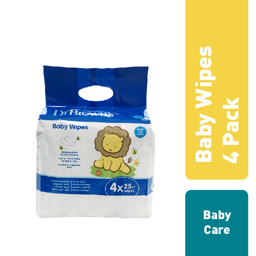 Dr. Brown's 40 Pack Pacifier and Bottle Wipes