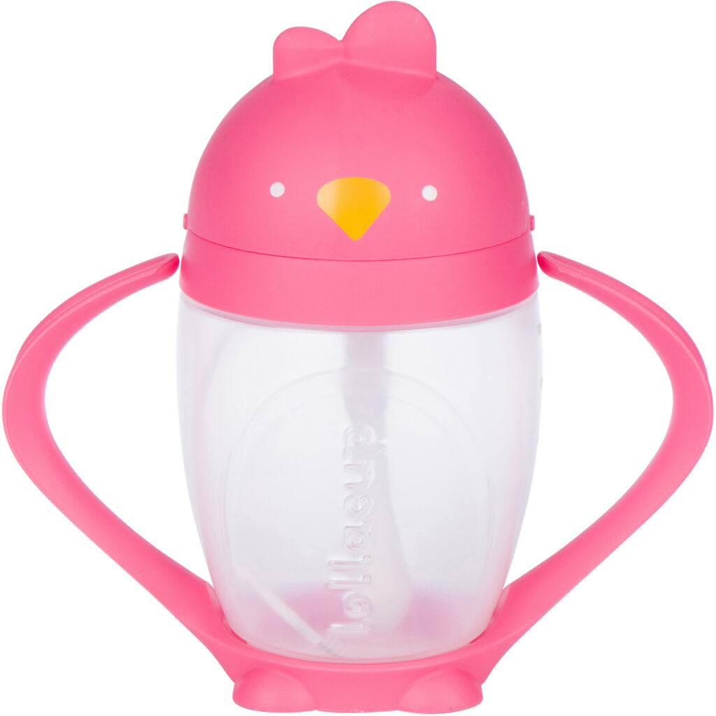 Lollaland Lollacup-Innovative Straw Cup Posh Pink