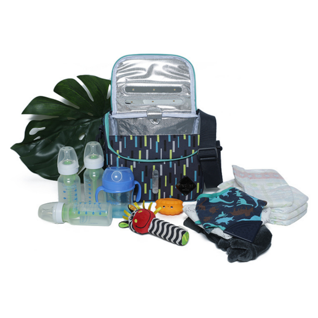 Okiedog Freckles UV Smart Bag ROYAL BLUE - Tas sterilisasi botol - Image 4