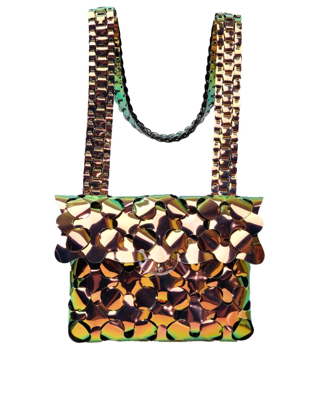 Byo Anatomy Bag in Iridescent Gold