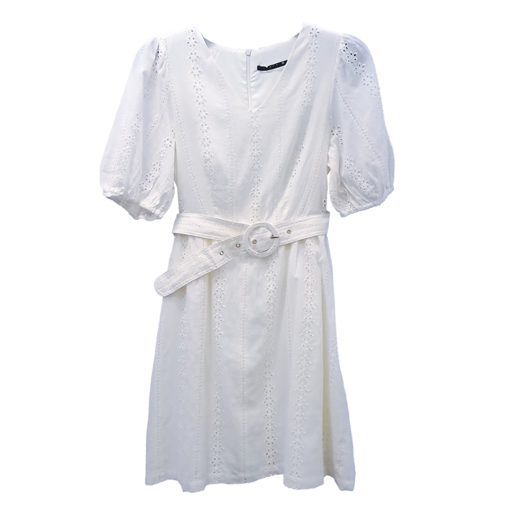 LYOTA 2109EADR039 DRESS WHITE