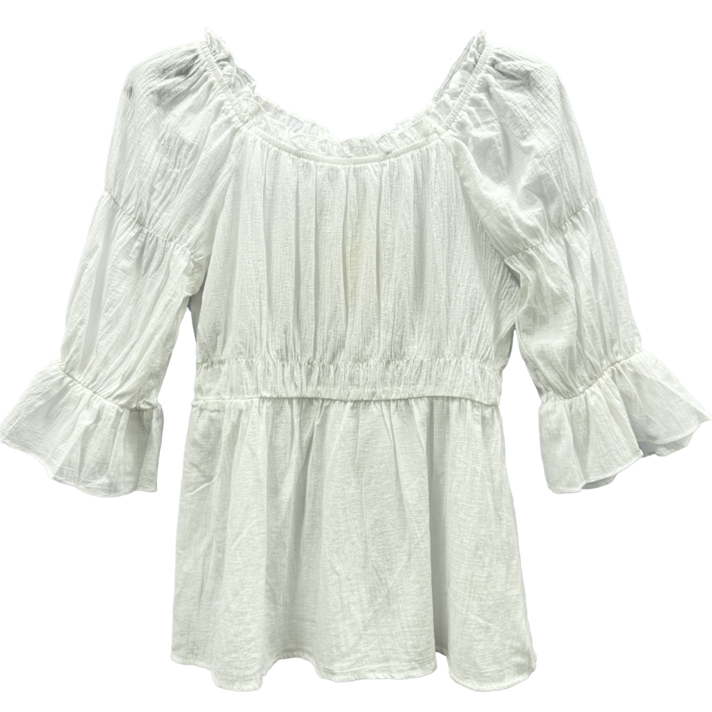 LYOTA 2109EALS040 BLOUSE Blue & White