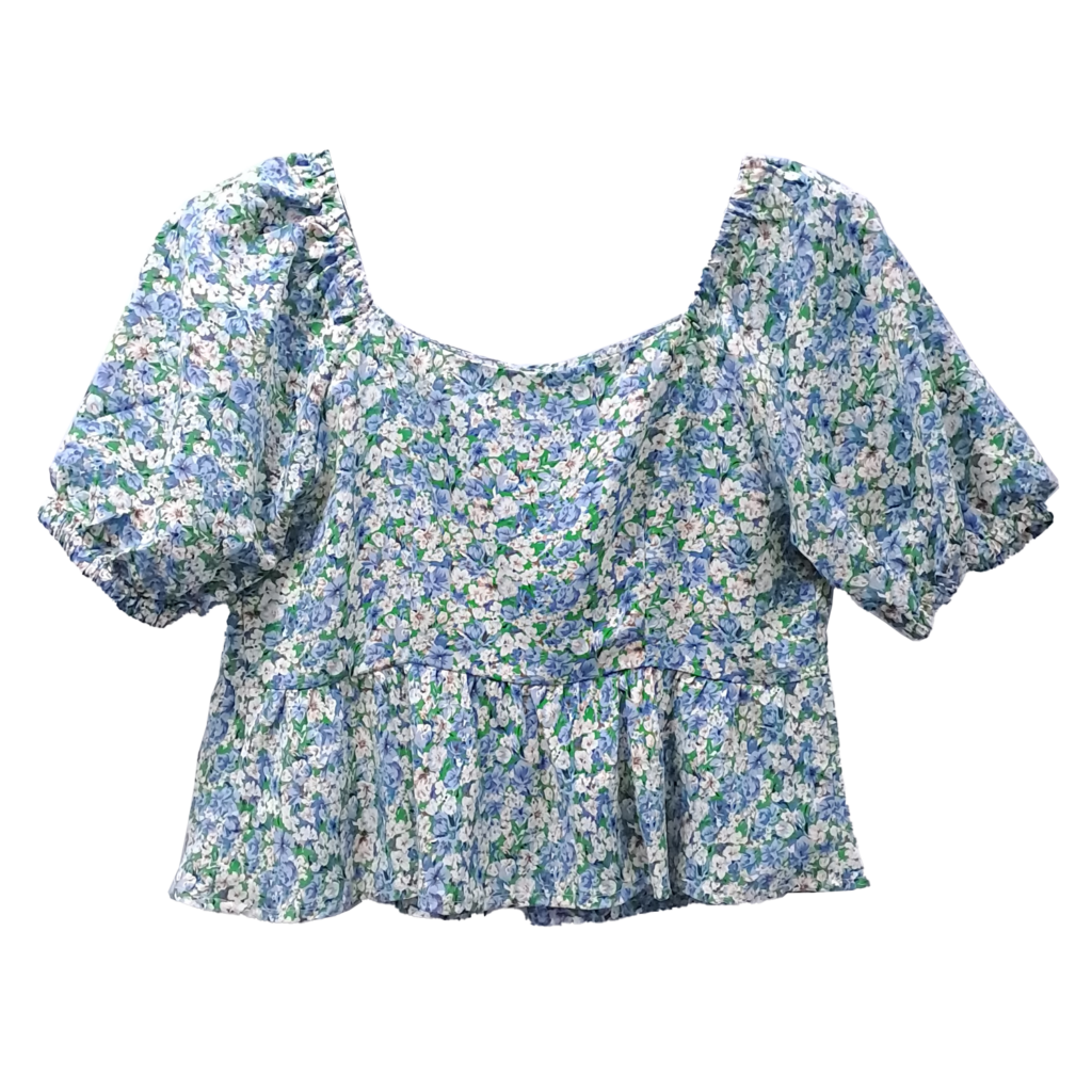 LYOTA 2206EASS041 BLOUSE BLUE - Image 2