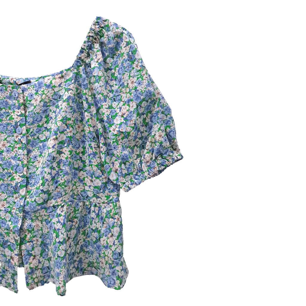 LYOTA 2206EASS041 BLOUSE BLUE - Image 3