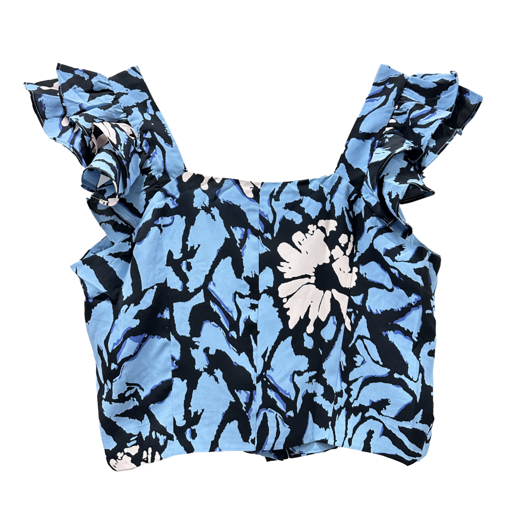 LYOTA 2207EASS046 BLOUSE BLUE - Image 3