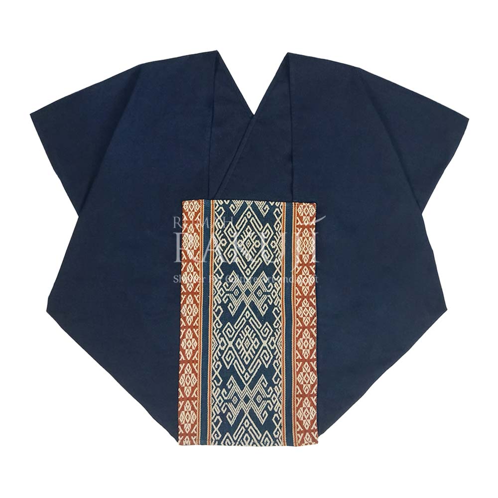 Rumah Rakuji - Blouse Kutubaru - Pahikung - navy