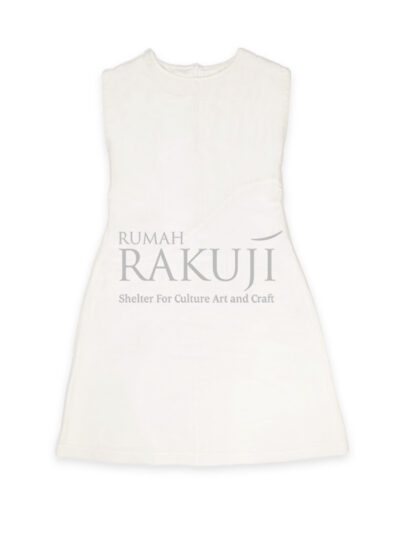 Rumah Rakuji - Sleeveless Dress Linen - broken white